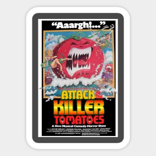 Attack of The Killer Tomatoes Sticker